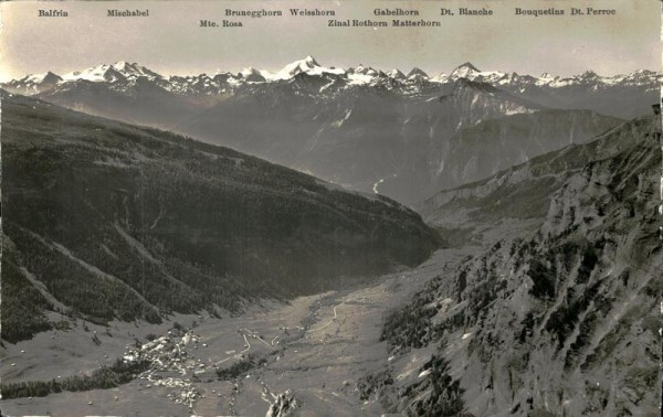 Walliseralpen und Leukerbad, Gemmipass Vorderseite