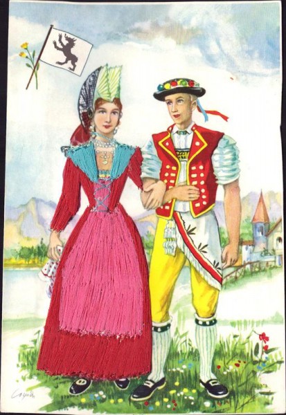 Appenzeller Paar Vorderseite
