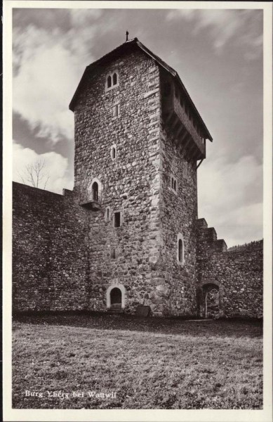 Burg Yberg bei Wattwil Vorderseite