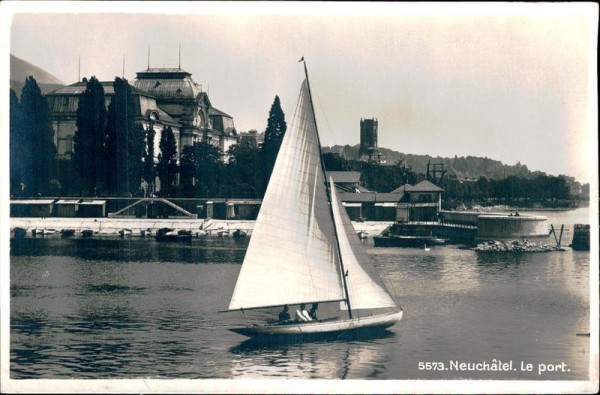 Neuchâtel, Le Port Vorderseite