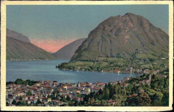 Lugano e Monte S. Salvatore Vorderseite