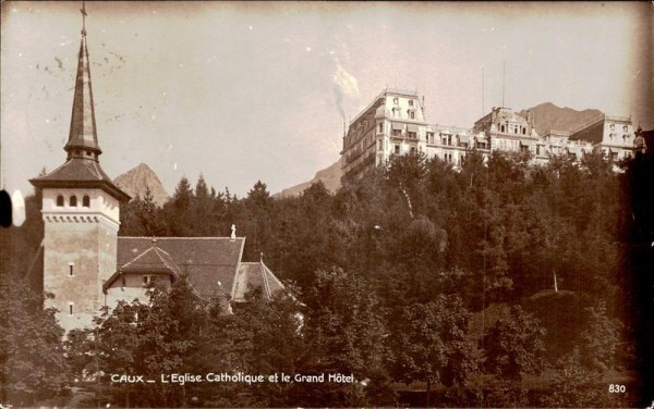 Caux VD Vorderseite