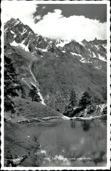 Lac Bleu de Lucel, près Arolla Vorderseite