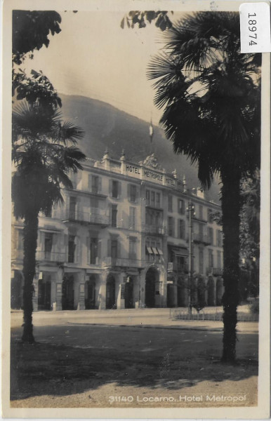Locarno - Hotel Metropole