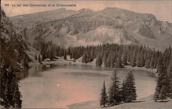 Lac des Chavonnes Vorderseite