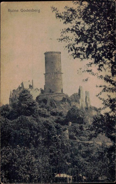 Ruine Godesberg Vorderseite