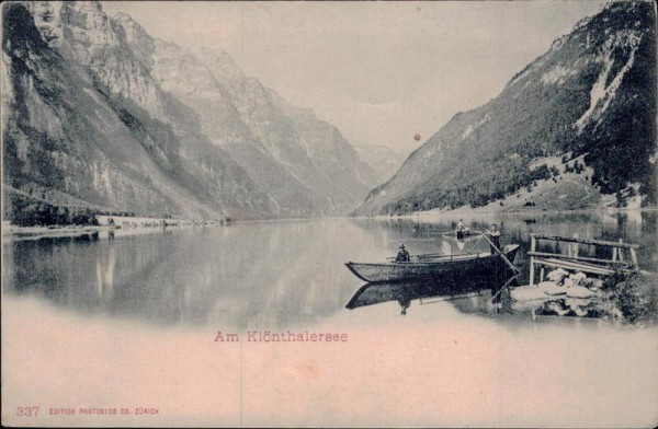 Am Klöntalersee Vorderseite