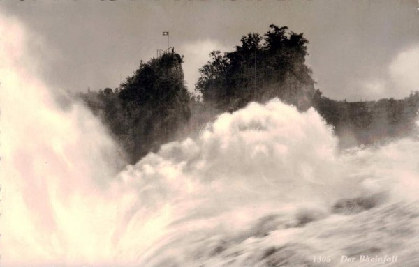 Der Rheinfall Vorderseite