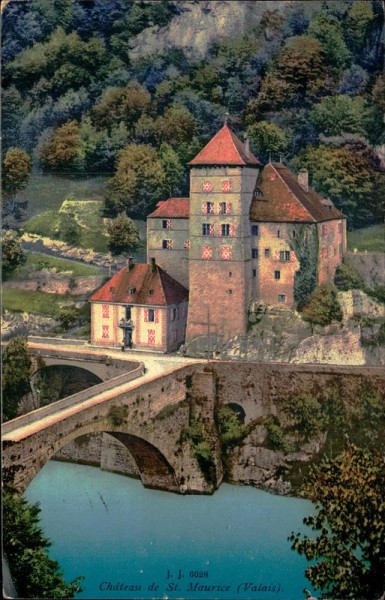 Château de Saint-Maurice Vorderseite