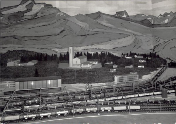 Gossau, Modelleisenbahn Ludwig Weibel Vorderseite