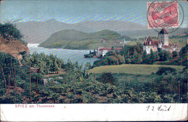 Spiez am Thnersee Vorderseite