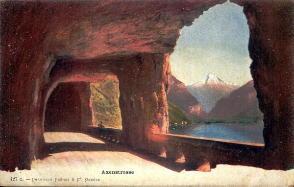 Die Axenstrasse Vorderseite