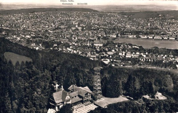 Gross-Restaurant Uto-Kulm,Zürich Vorderseite