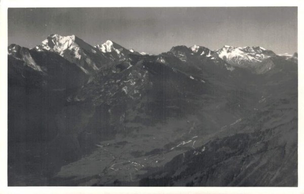 Niesen-Kulm, Balmhorn-Altels Vorderseite
