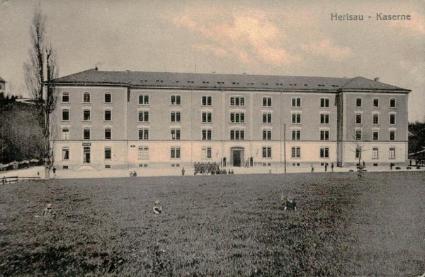 Herisau, Kaserne Vorderseite
