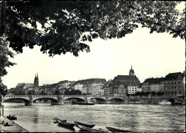 Basel/Mittlere Rheinbrücke Vorderseite
