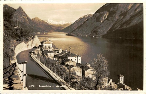 Gandria e strada, Lugano Vorderseite