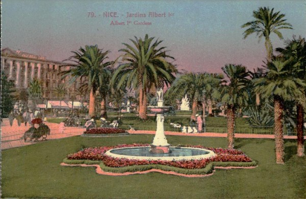 Jardin Albert (Nizza) Vorderseite
