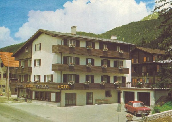 Hotel-Garni, Lenzerheide Vorderseite