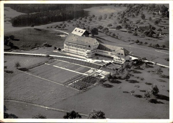 Landwirtschaftliche Schule Flawil, Flugaufnahme Vorderseite