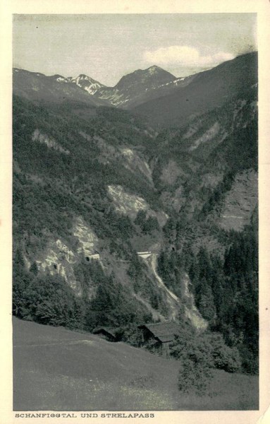 Schanfiggtal und Strelapass Vorderseite