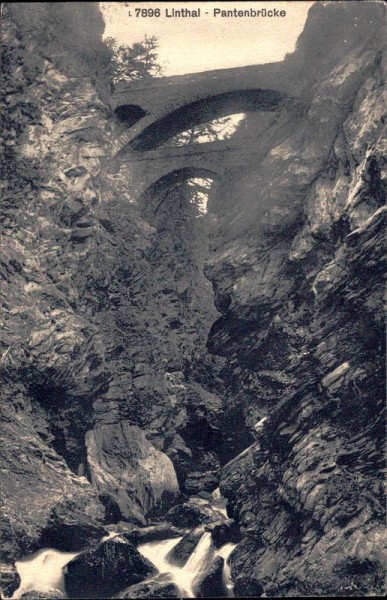 Linthal - Pantenbrücke Vorderseite