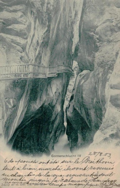 Gornerschlucht Vorderseite