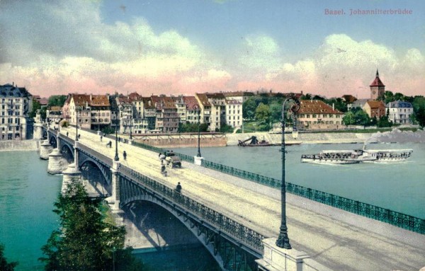 Basel, Johannitterbrücke Vorderseite