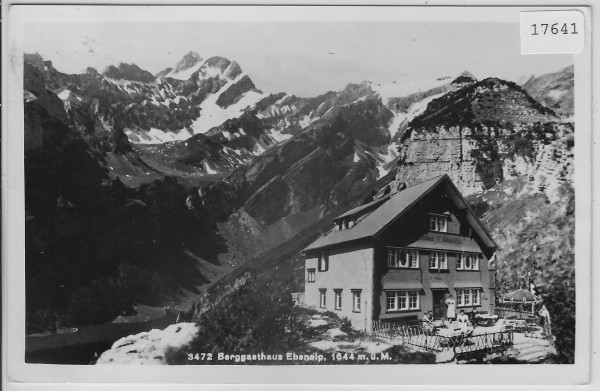 Berggasthaus Ebenalp - animee belebt