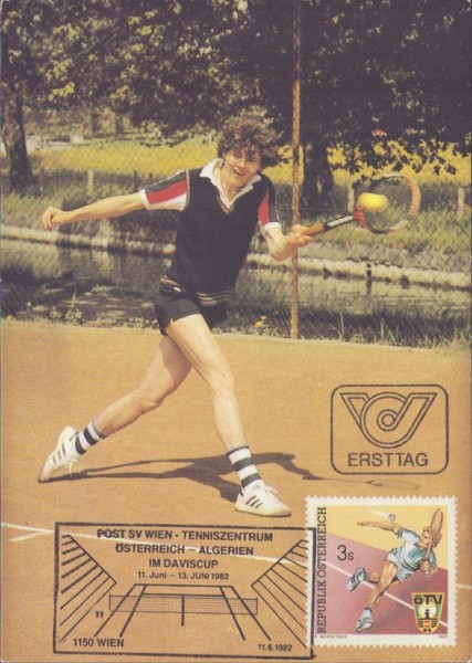 Tennisspieler Vorderseite