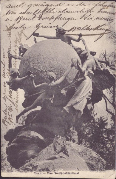 Bern, das Weltpostdenkmal