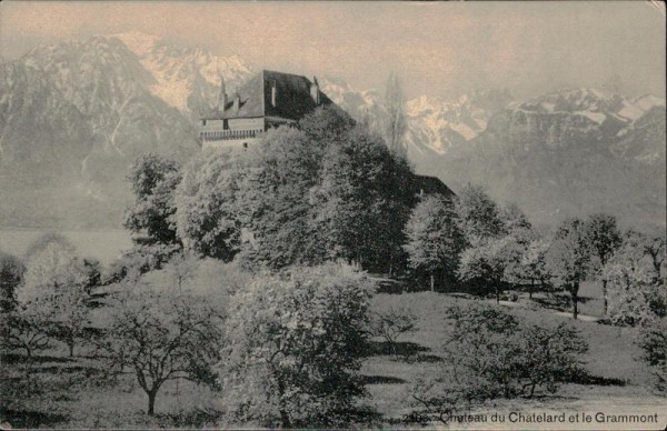 Château du Châtelard Vorderseite