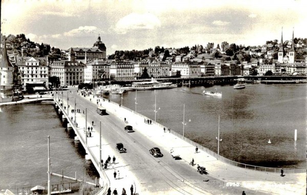 Luzern, Seebrücke Vorderseite