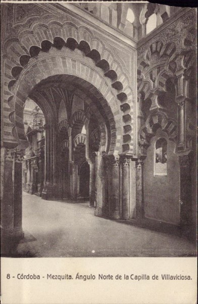 Cordoba, Mezquita, Angulo de la Capilla de Villaviciosa