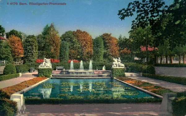 Bern, Röseligarten-Promenade Vorderseite