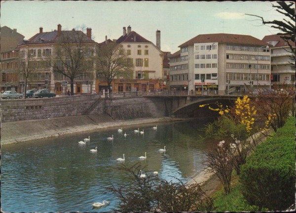 Yverdon - La Thièle et le Pont de Gleyre