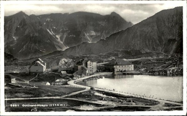 Gotthardpass Vorderseite