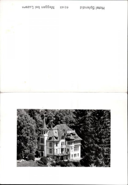 Meggen, Hotel Splendid Vorderseite