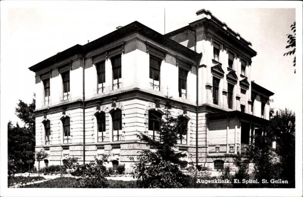 St. Gallen, Augenklinik Kantonsspital Vorderseite