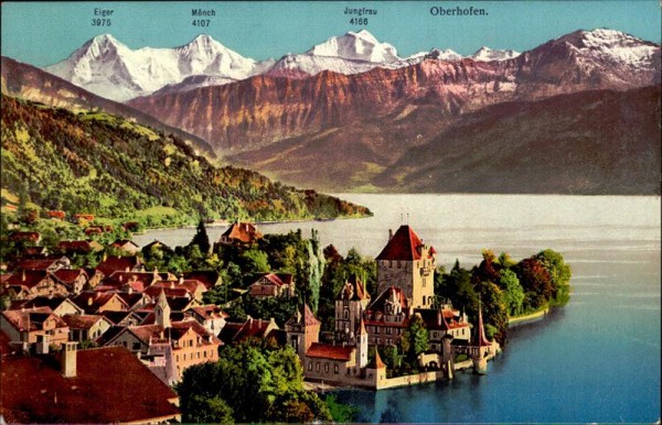 Oberhofen am Thunersee Vorderseite