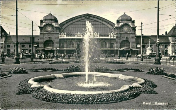 Basel/Bahnhof Vorderseite