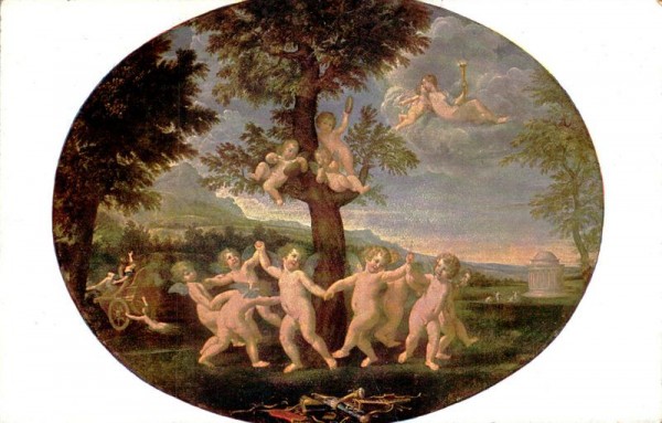 Francesco Albani, Puttentanz Vorderseite