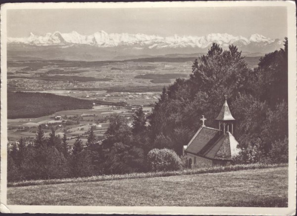 Magglingen und die Alpen