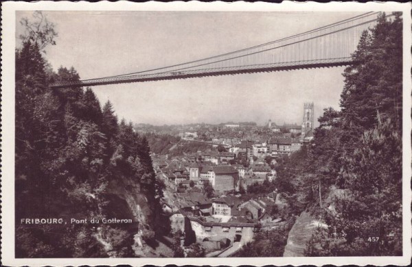 Fribourg Pont du Gotteron