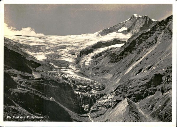 Piz Palü und Palügletscher (3900 m) Vorderseite