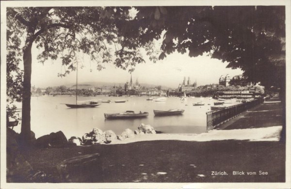 Zürich, Blick vom See