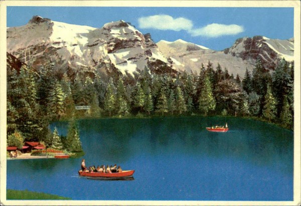 Blausee im Kandertal (900 m) Vorderseite