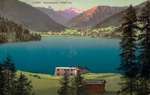 Davos, Davosersee Vorderseite