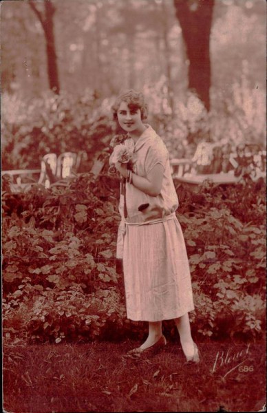 Frau Vorderseite