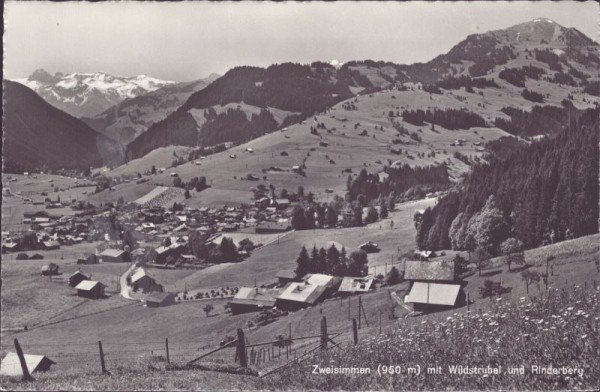 Zweisimmen mit Wildstubel und Rinderberg